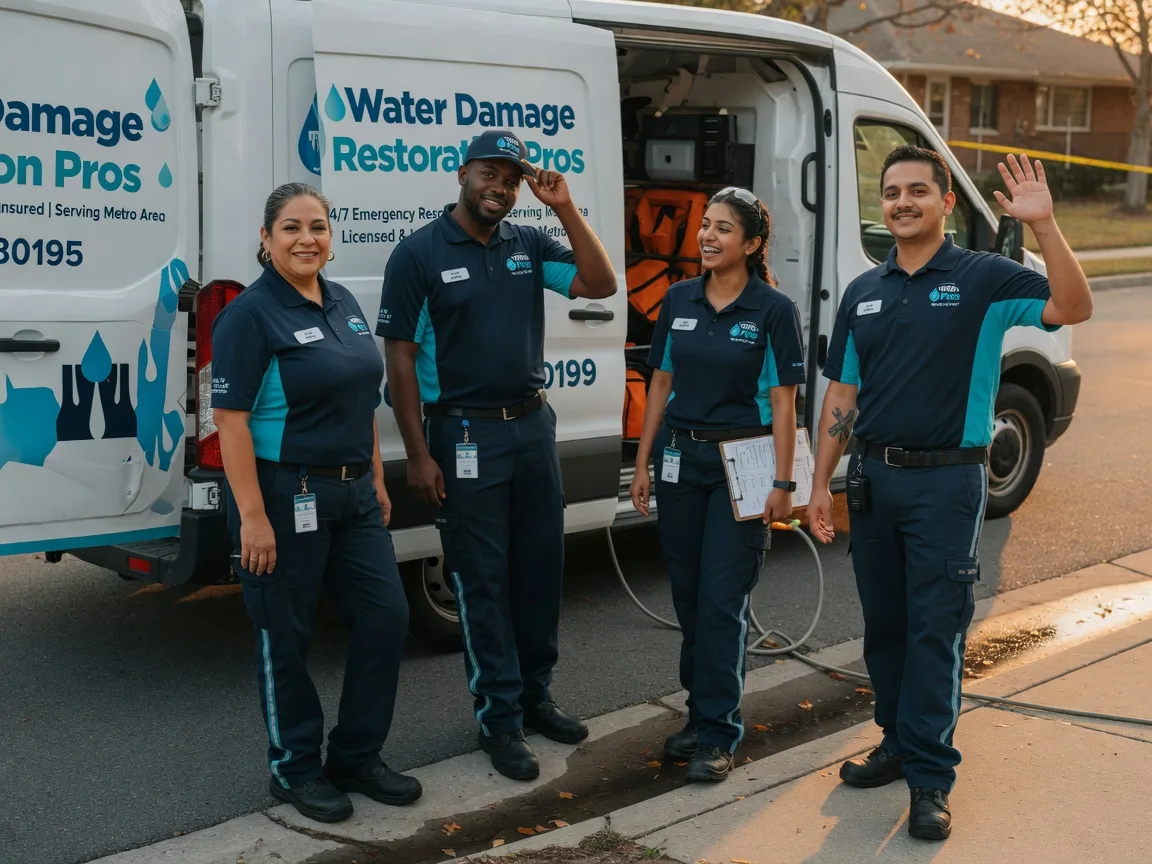 Water Damage Restoration company in Luverne, ND